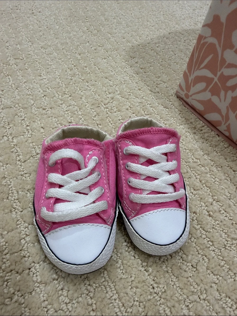 Converse Pink Converse Baby Walker Sneakers
